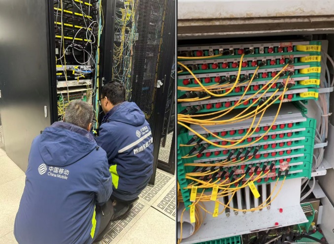 莲湖校区移动教育网出口链路故障紧急维修